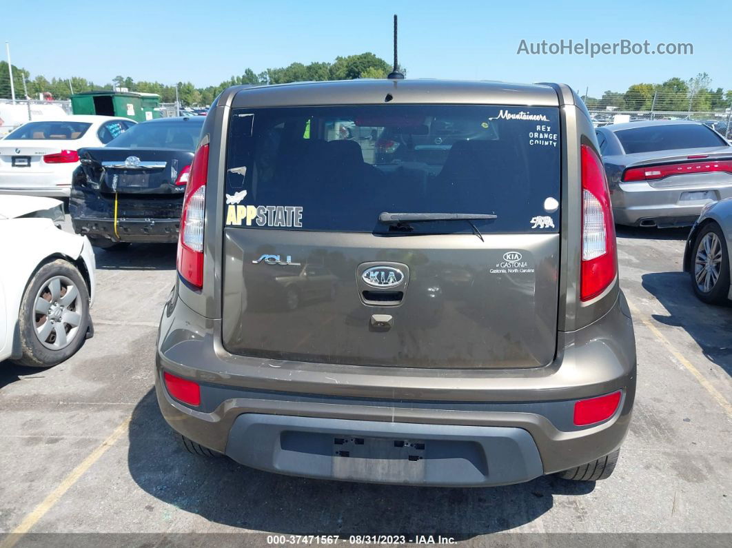 2012 Kia Soul + Коричневый vin: KNDJT2A66C7429391