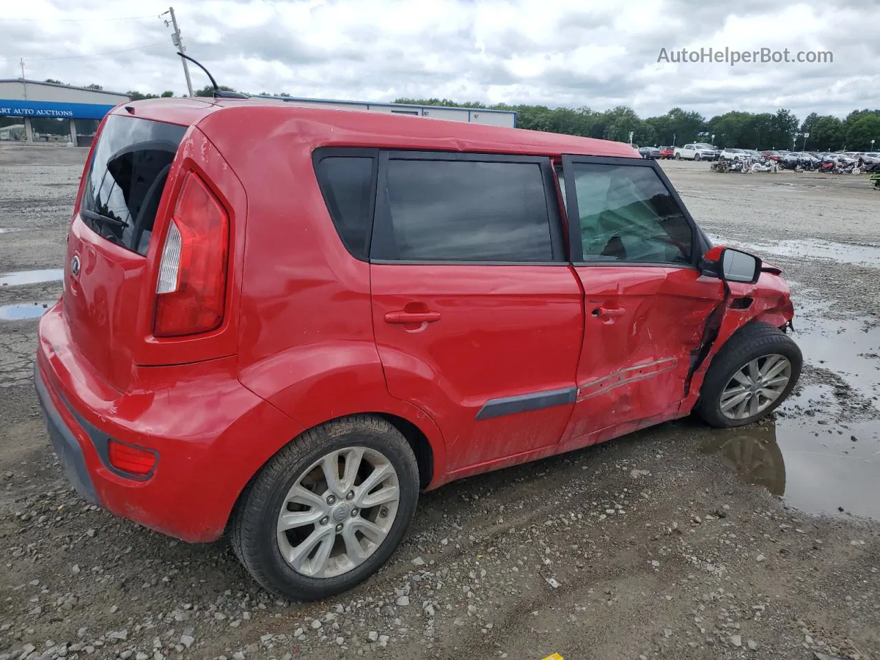 2013 Kia Soul + Red vin: KNDJT2A66D7503121