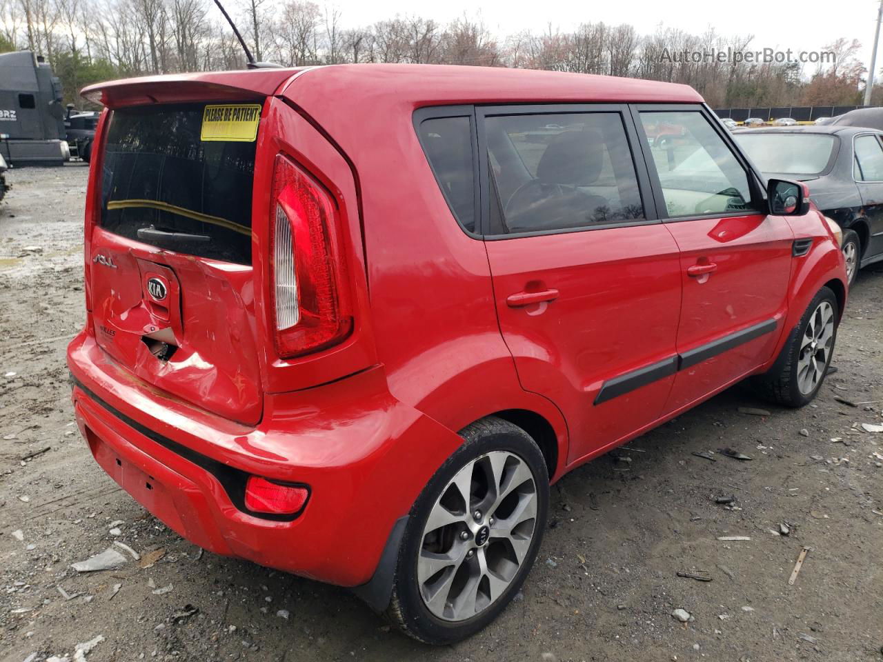 2013 Kia Soul + Red vin: KNDJT2A66D7527855