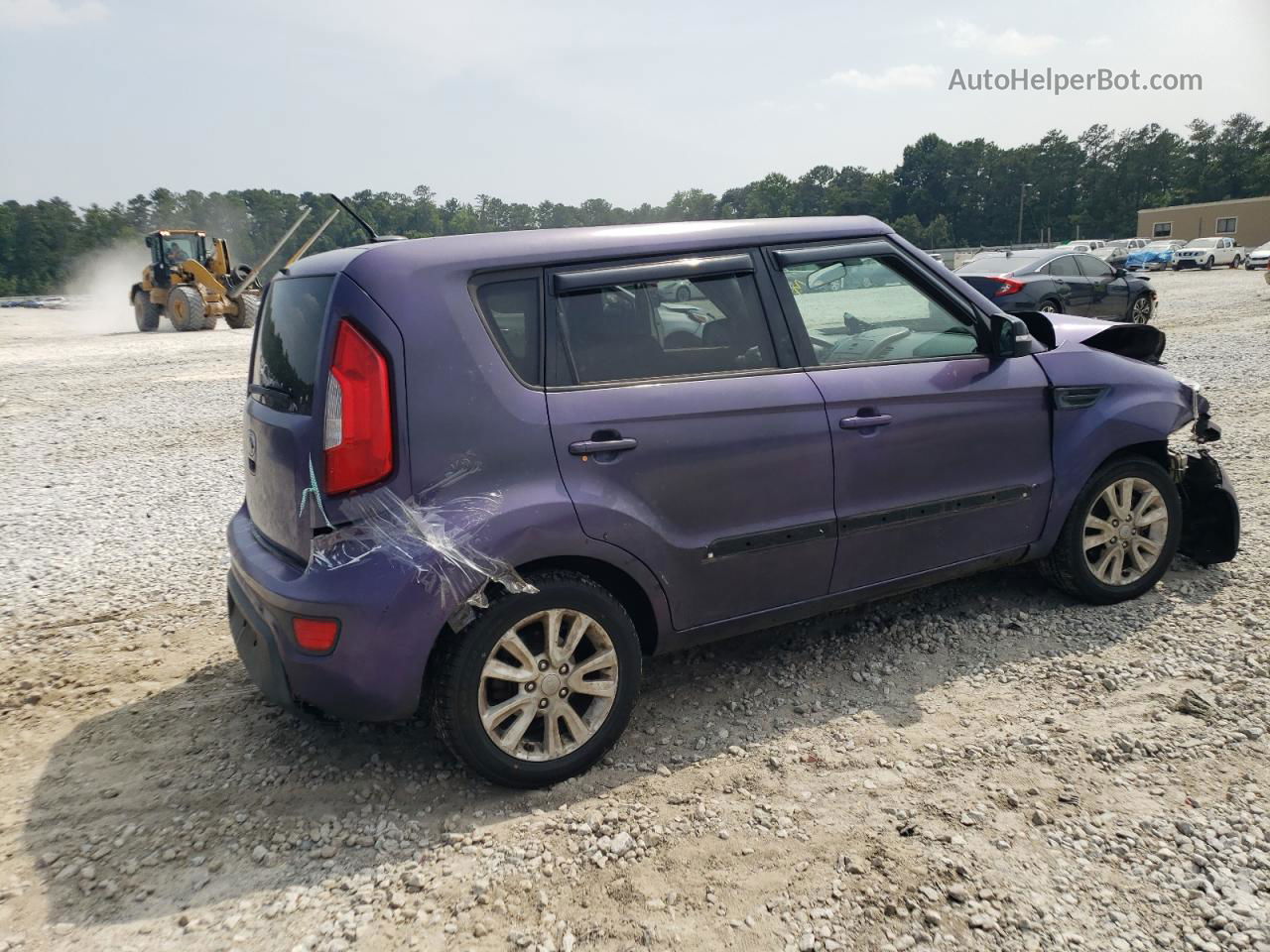 2013 Kia Soul + Purple vin: KNDJT2A66D7590602