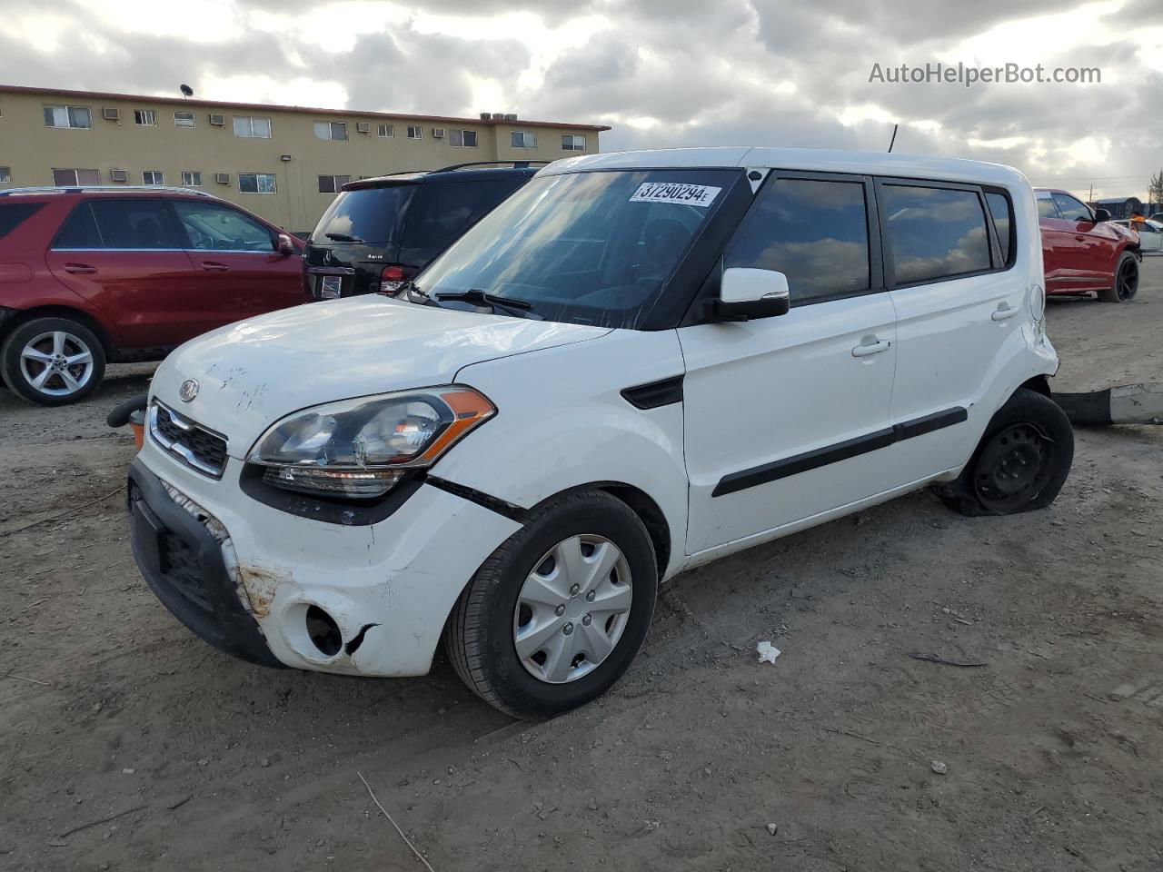 2012 Kia Soul + Белый vin: KNDJT2A67C7379312