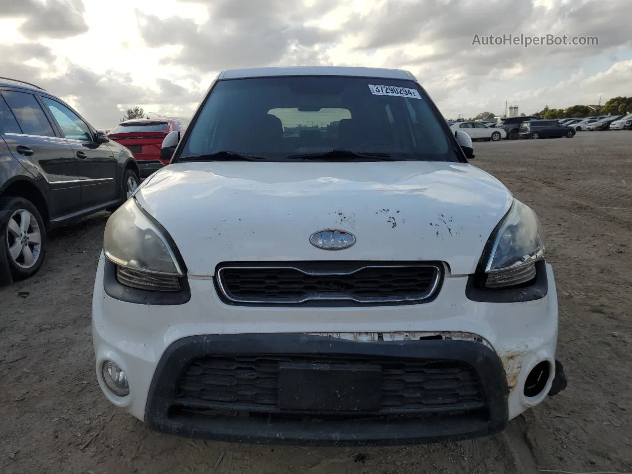 2012 Kia Soul + Белый vin: KNDJT2A67C7379312