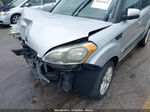 2012 Kia Soul + Серебряный vin: KNDJT2A67C7401454