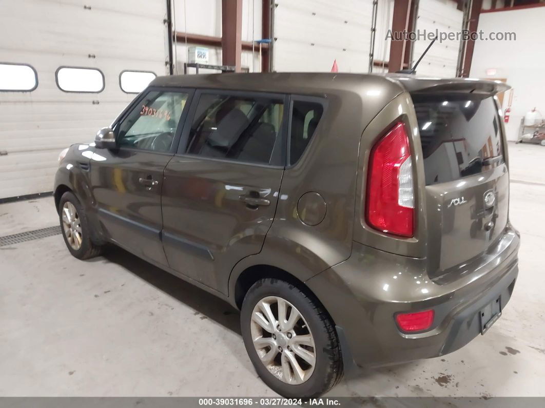 2012 Kia Soul + Brown vin: KNDJT2A67C7477403