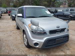 2013 Kia Soul + Silver vin: KNDJT2A67D7504455