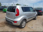 2013 Kia Soul + Silver vin: KNDJT2A67D7504455