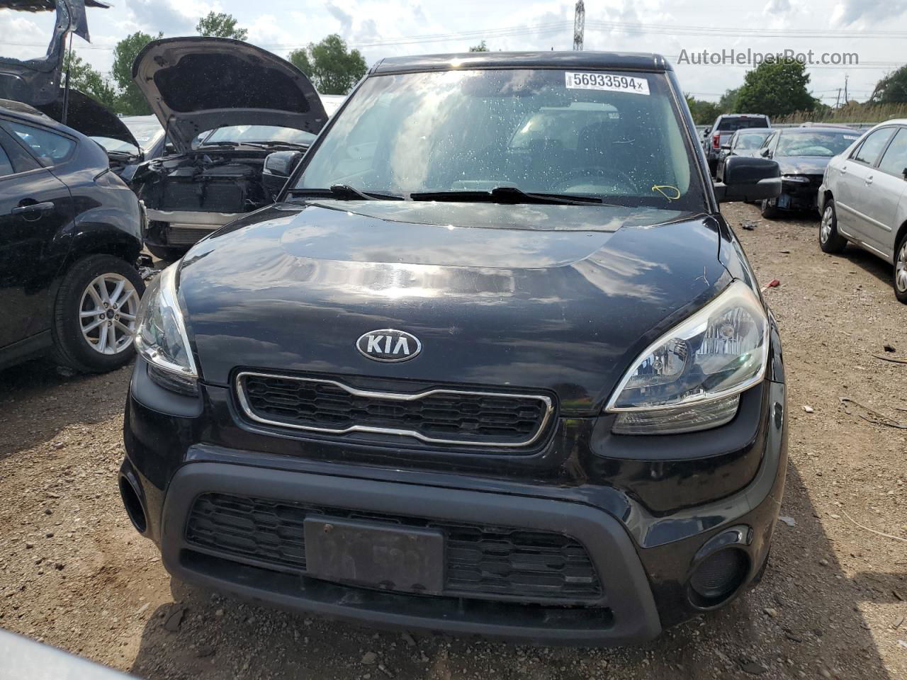 2013 Kia Soul + Black vin: KNDJT2A67D7603955