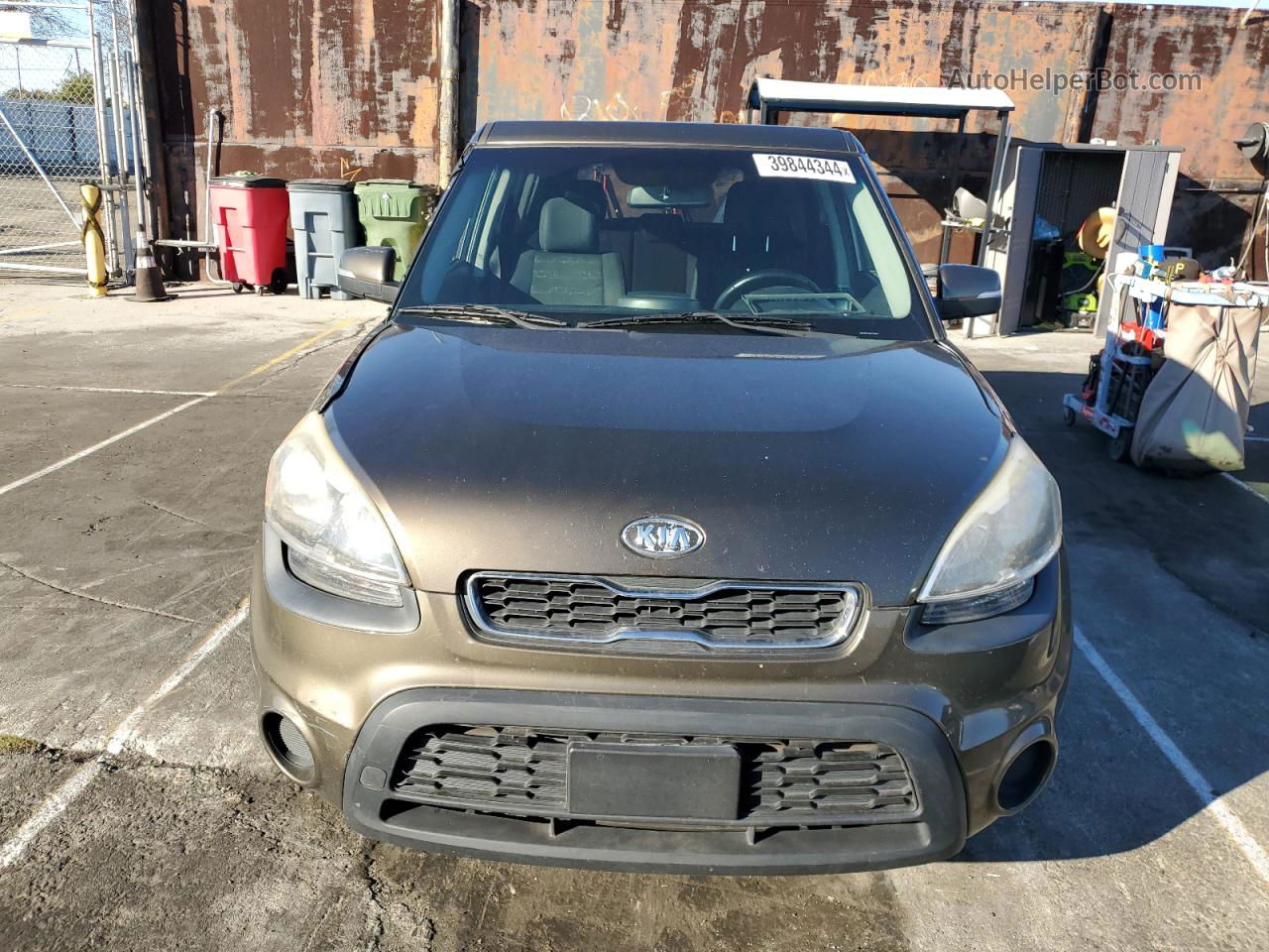 2012 Kia Soul + Коричневый vin: KNDJT2A68C7374992