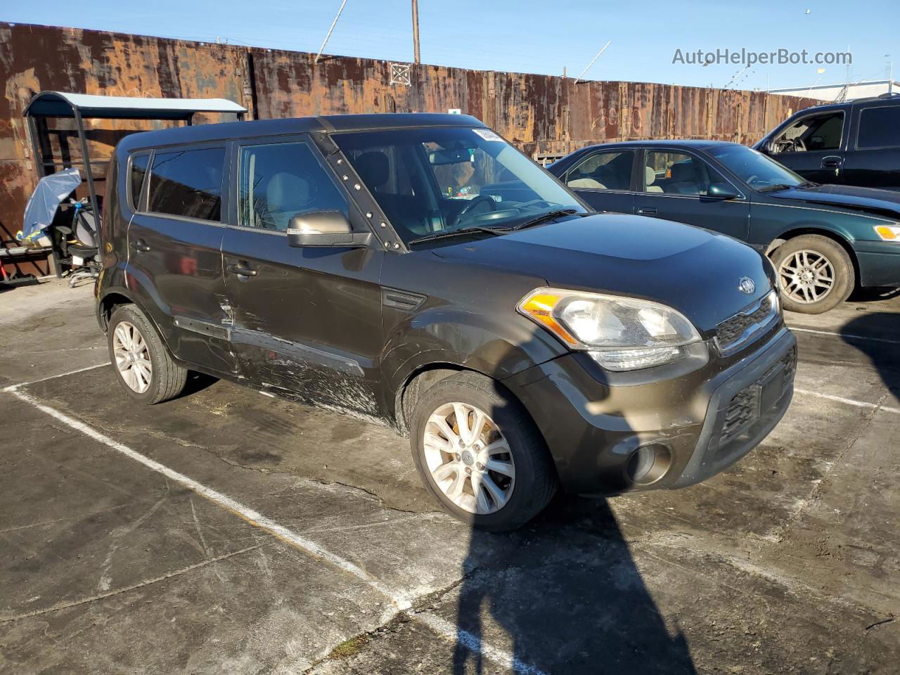 2012 Kia Soul + Коричневый vin: KNDJT2A68C7374992