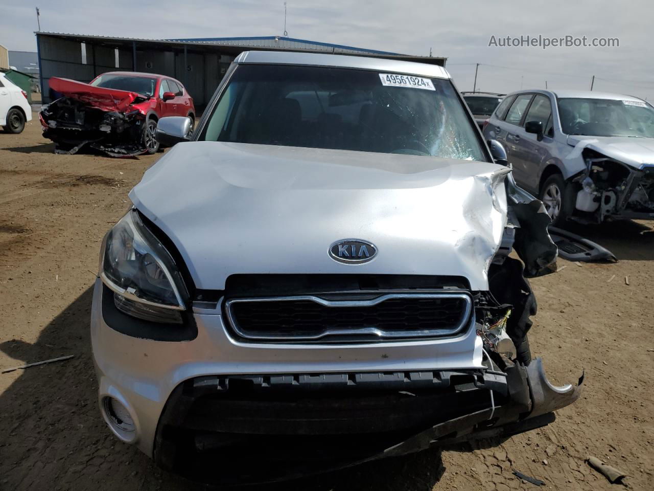 2012 Kia Soul + Silver vin: KNDJT2A68C7395731