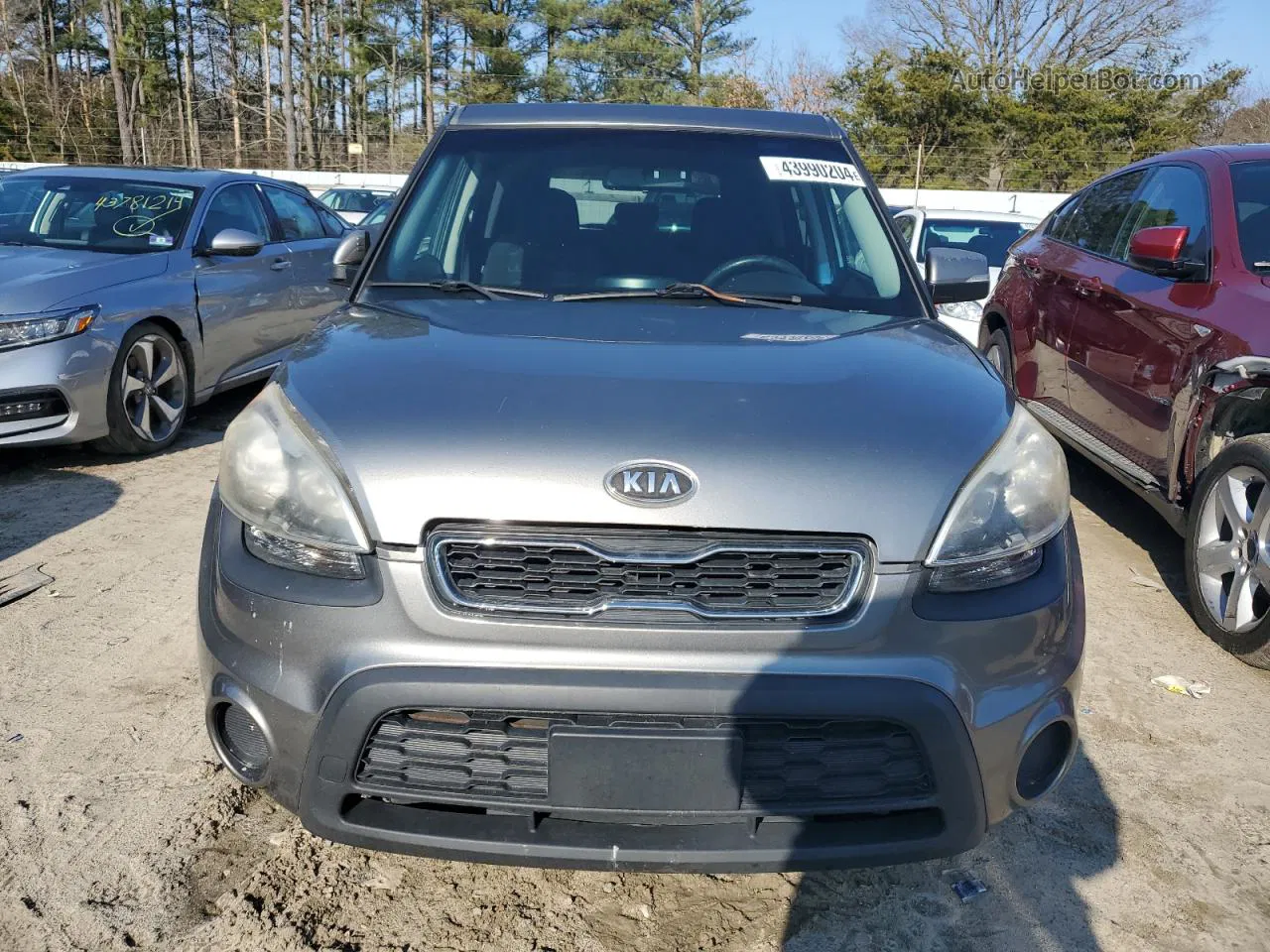 2012 Kia Soul + Silver vin: KNDJT2A68C7411457