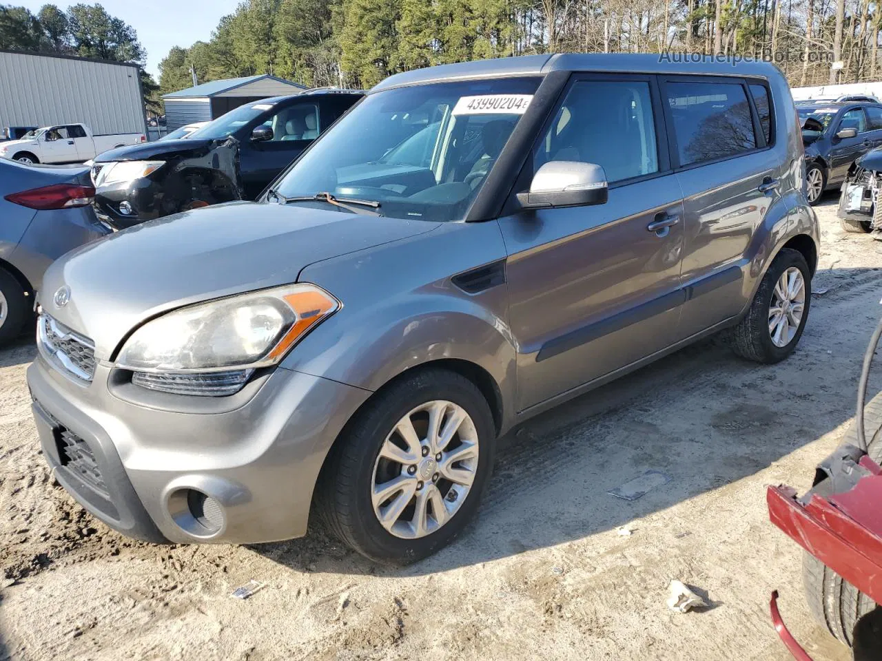 2012 Kia Soul + Silver vin: KNDJT2A68C7411457