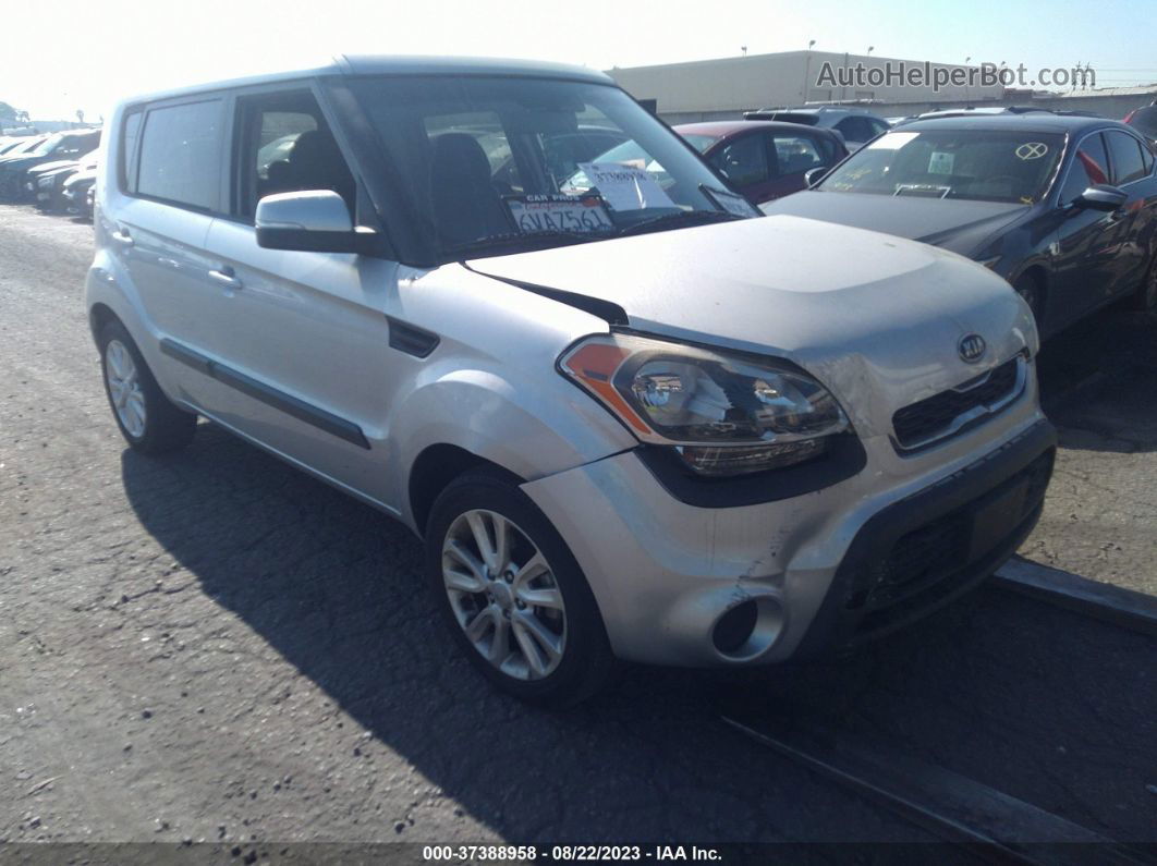 2012 Kia Soul + Silver vin: KNDJT2A68C7411698