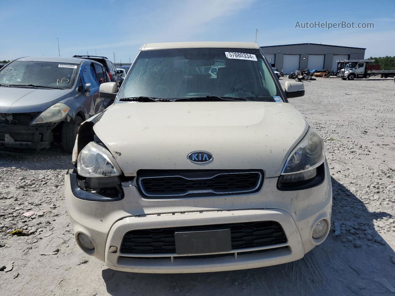 2012 Kia Soul + Beige vin: KNDJT2A68C7461176