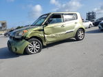 2013 Kia Soul + Green vin: KNDJT2A68D7486449