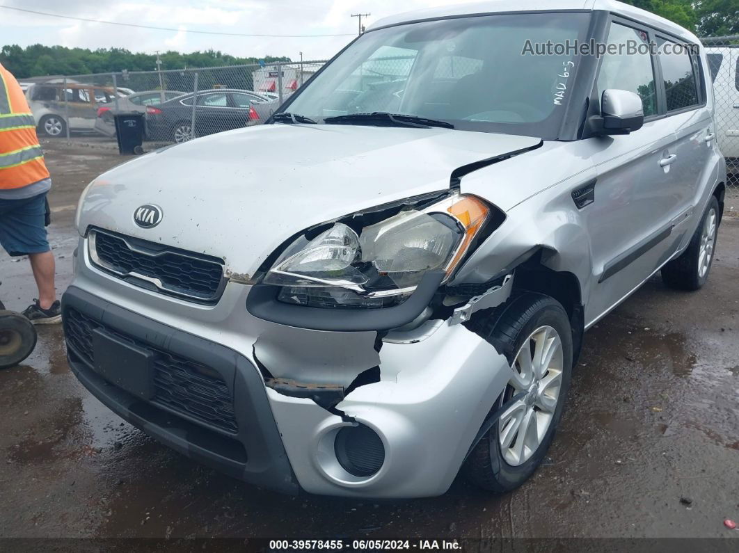 2013 Kia Soul + Silver vin: KNDJT2A68D7586728