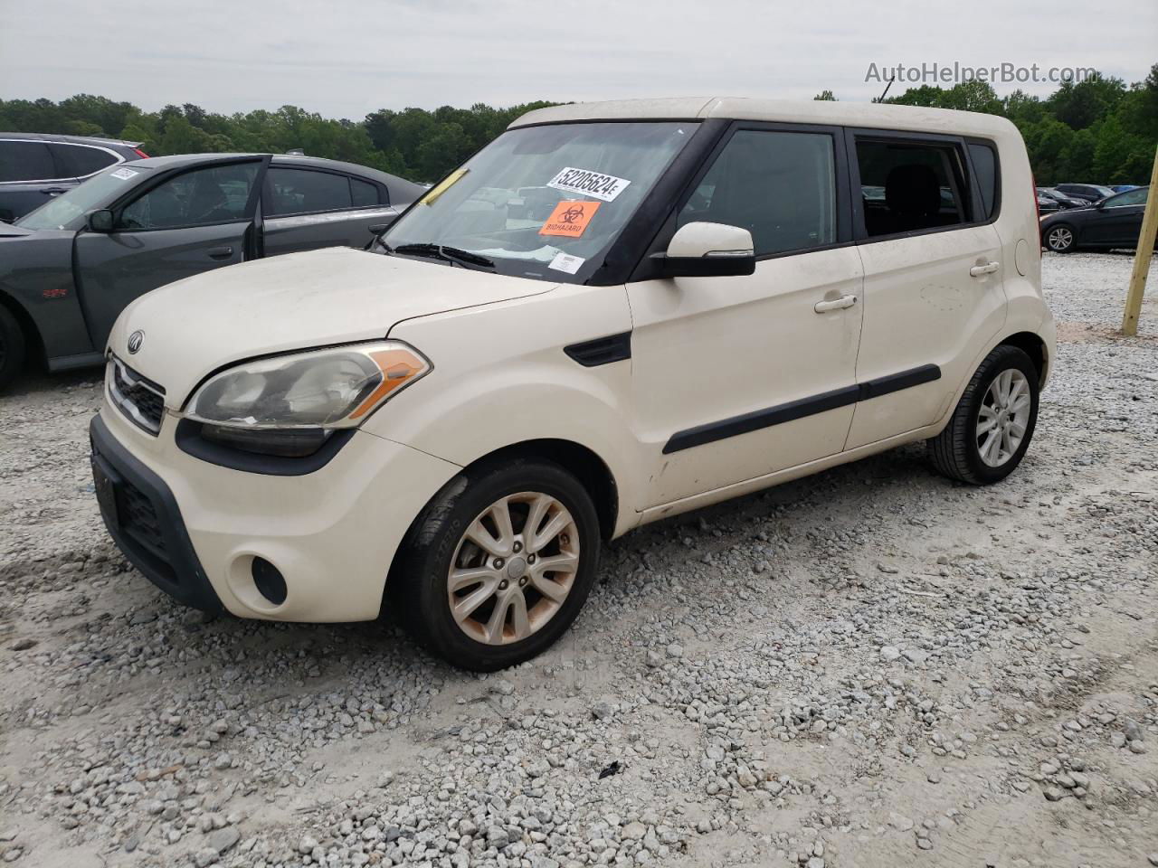 2013 Kia Soul + Бежевый vin: KNDJT2A68D7757865