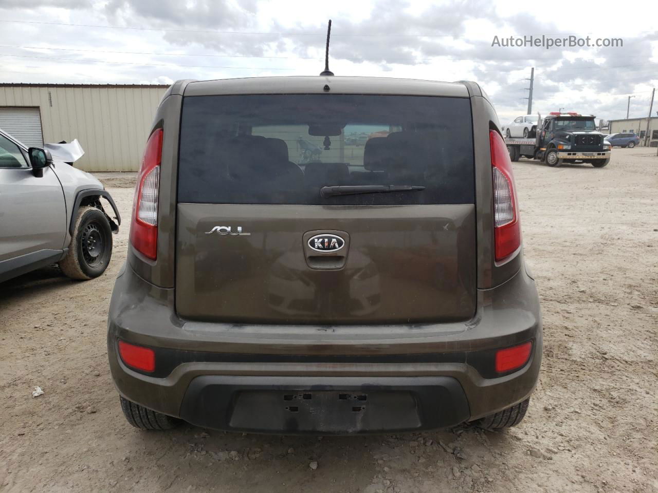 2012 Kia Soul + Коричневый vin: KNDJT2A69C7384320