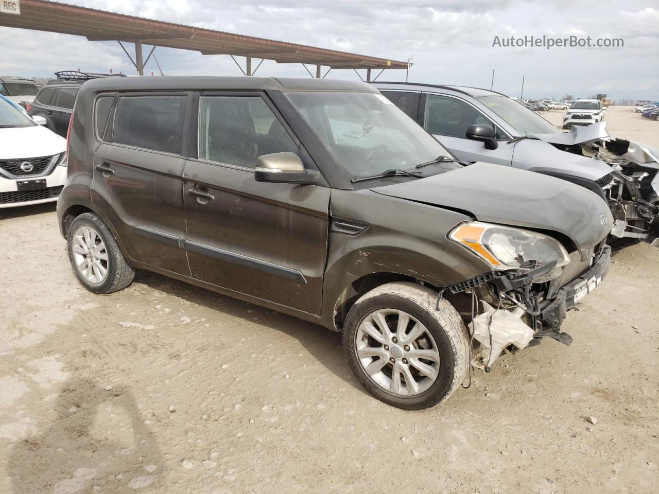 2012 Kia Soul + Коричневый vin: KNDJT2A69C7384320