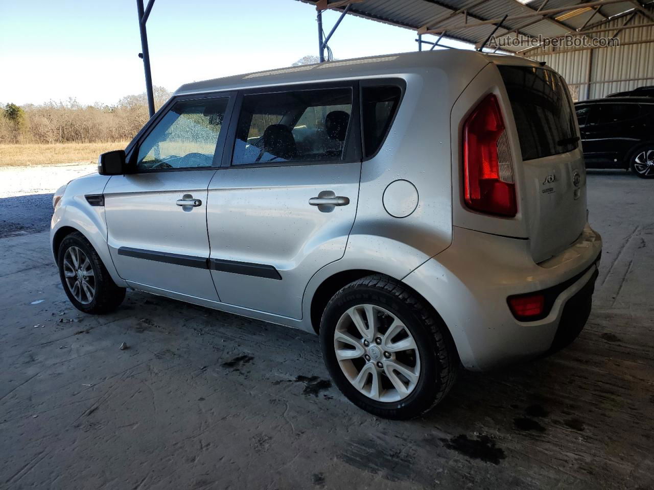 2012 Kia Soul + Серебряный vin: KNDJT2A69C7410530