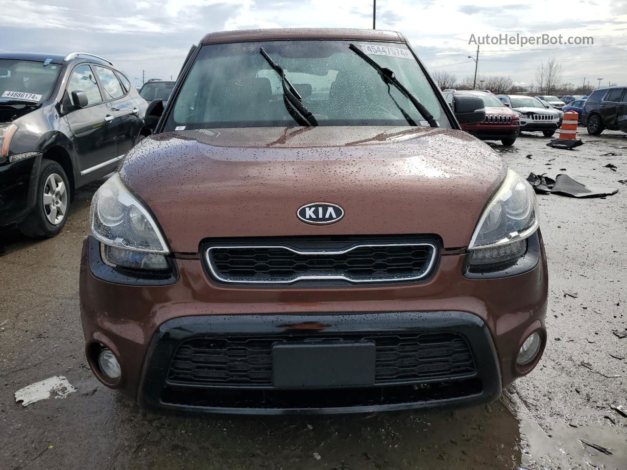 2012 Kia Soul + Brown vin: KNDJT2A69C7422032