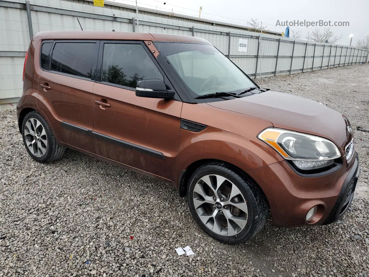 2012 Kia Soul + Brown vin: KNDJT2A69C7429367