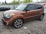 2012 Kia Soul + Brown vin: KNDJT2A69C7429367