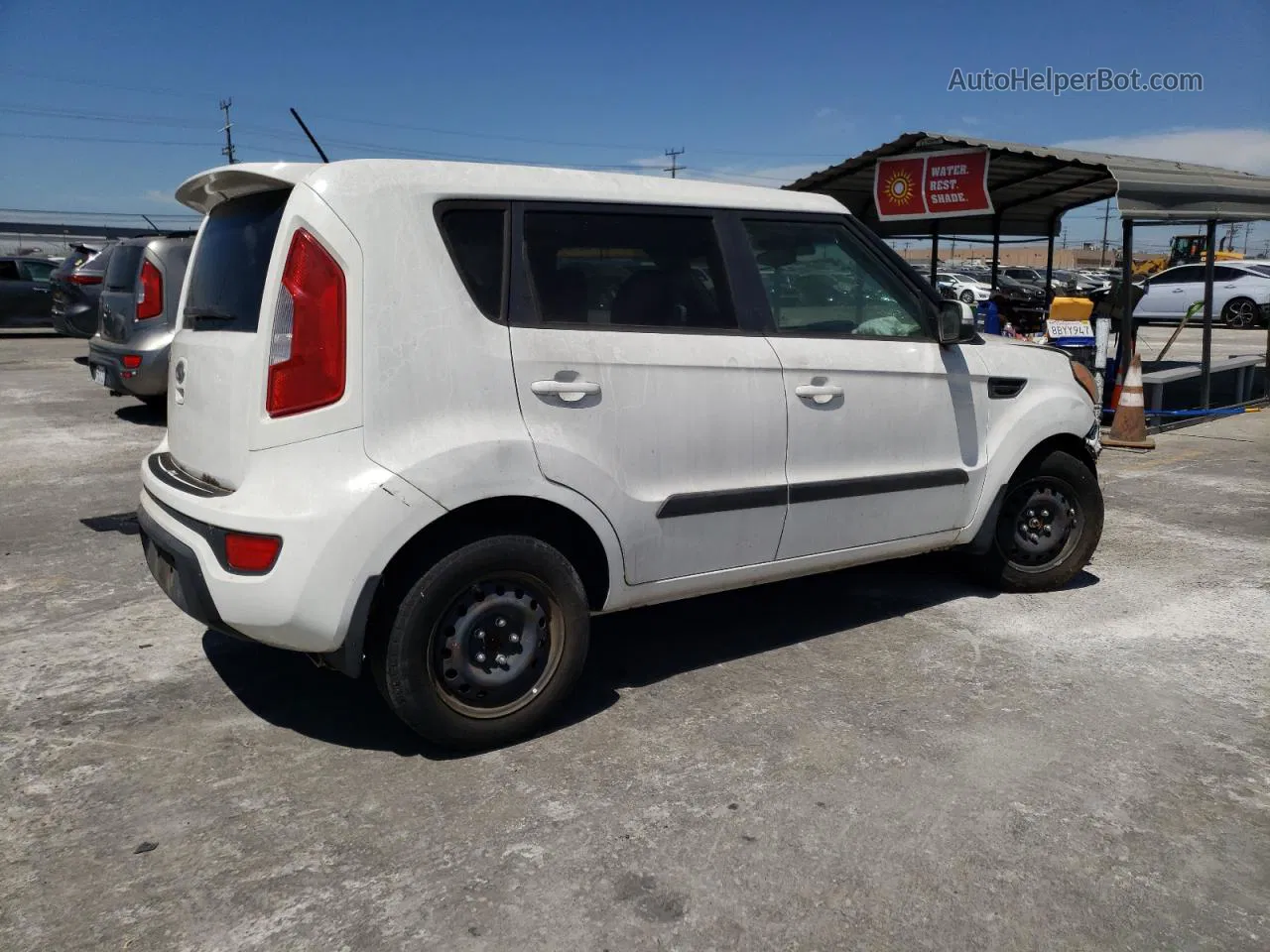 2012 Kia Soul + White vin: KNDJT2A69C7454611