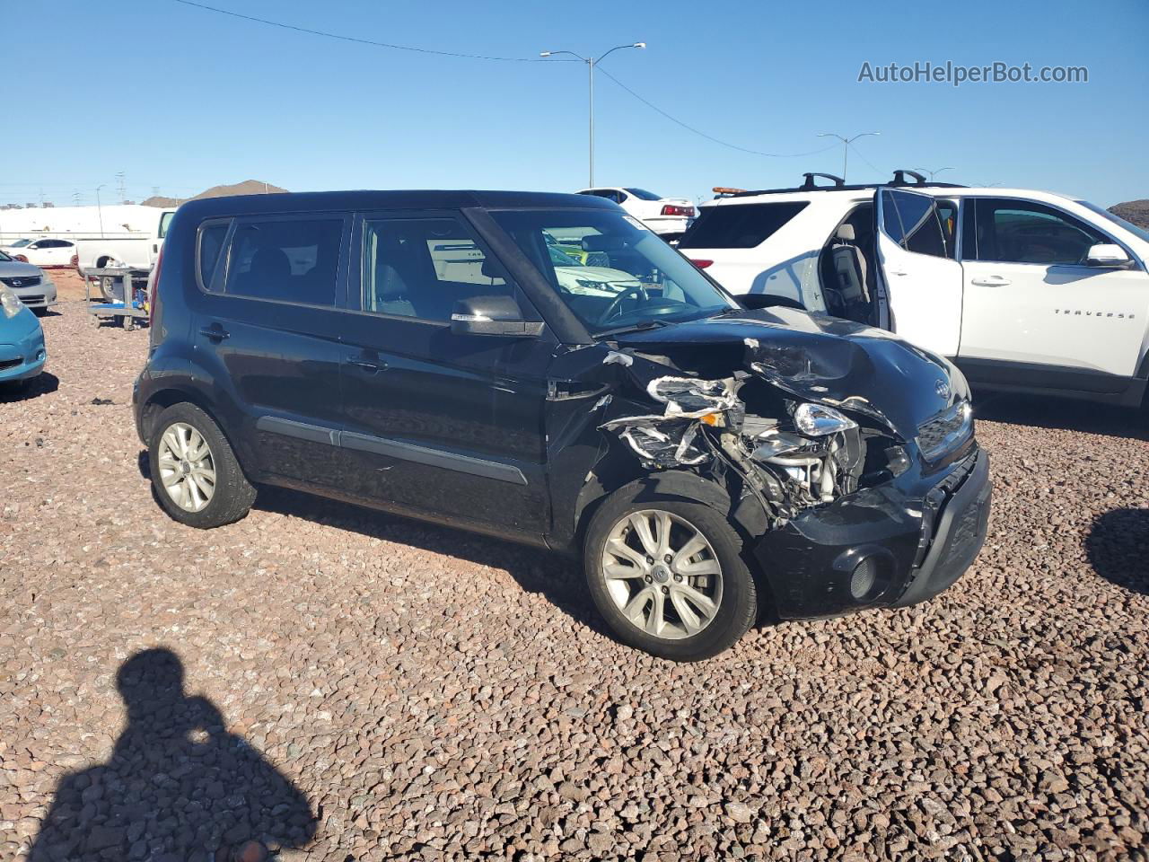 2012 Kia Soul + Black vin: KNDJT2A69C7739082