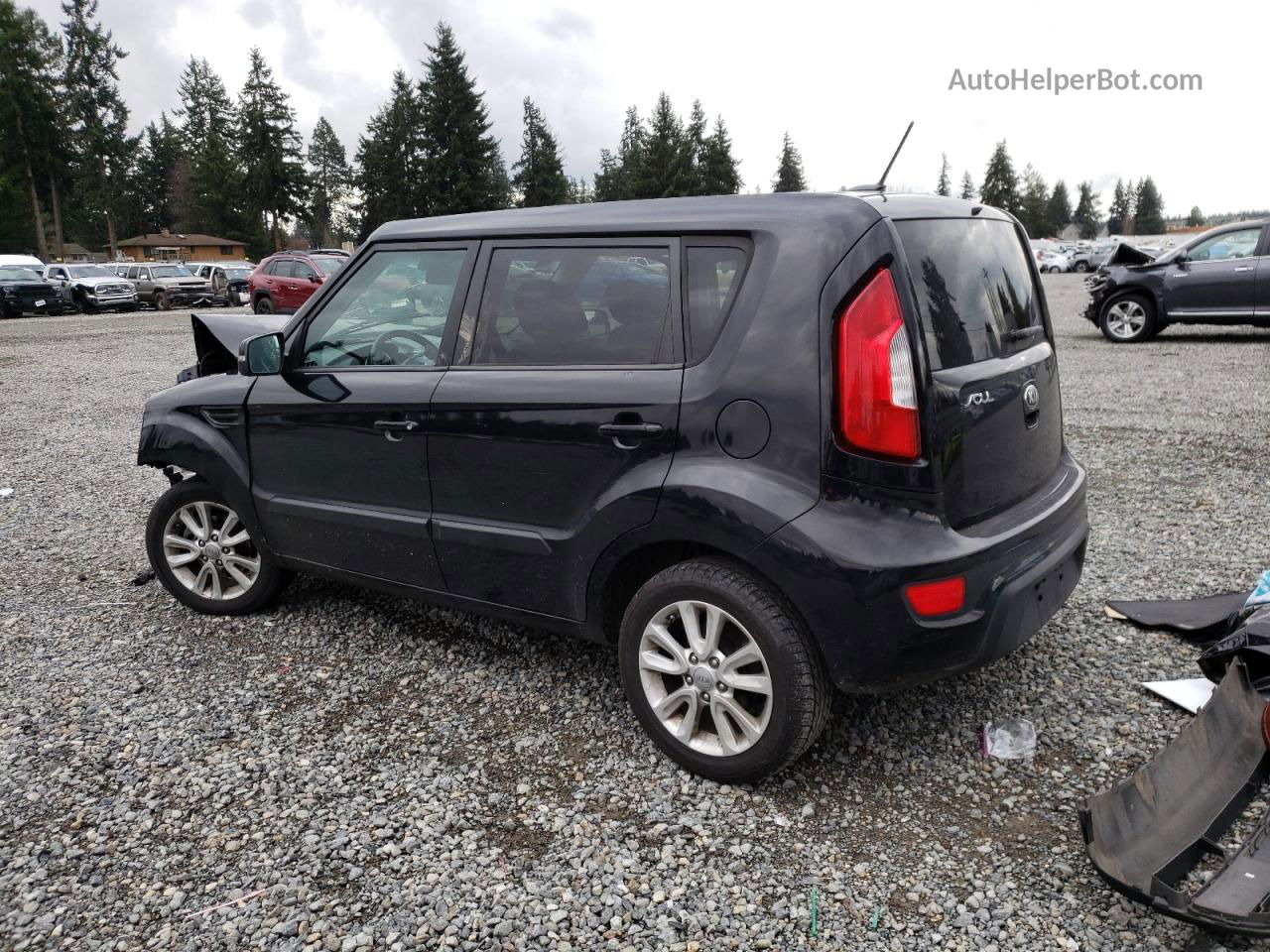 2013 Kia Soul + Черный vin: KNDJT2A69D7487920