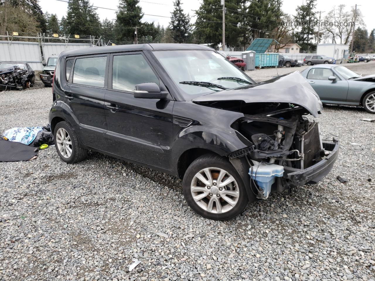 2013 Kia Soul + Черный vin: KNDJT2A69D7487920