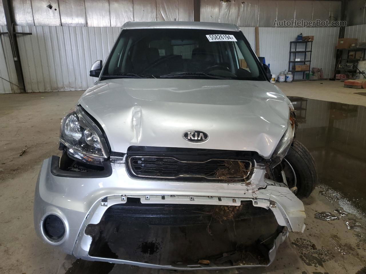 2013 Kia Soul + Серебряный vin: KNDJT2A69D7505929