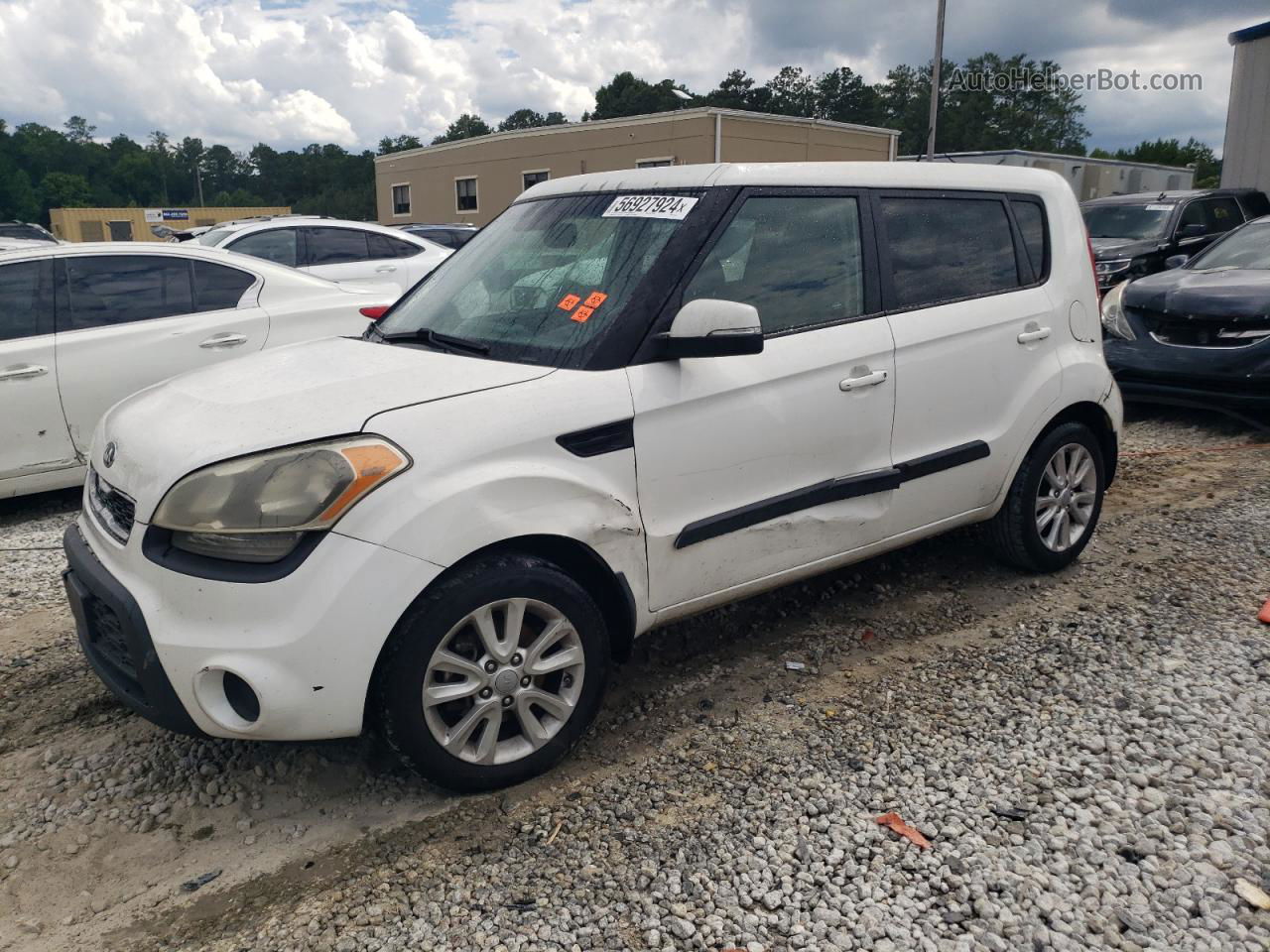 2013 Kia Soul + Белый vin: KNDJT2A69D7515487