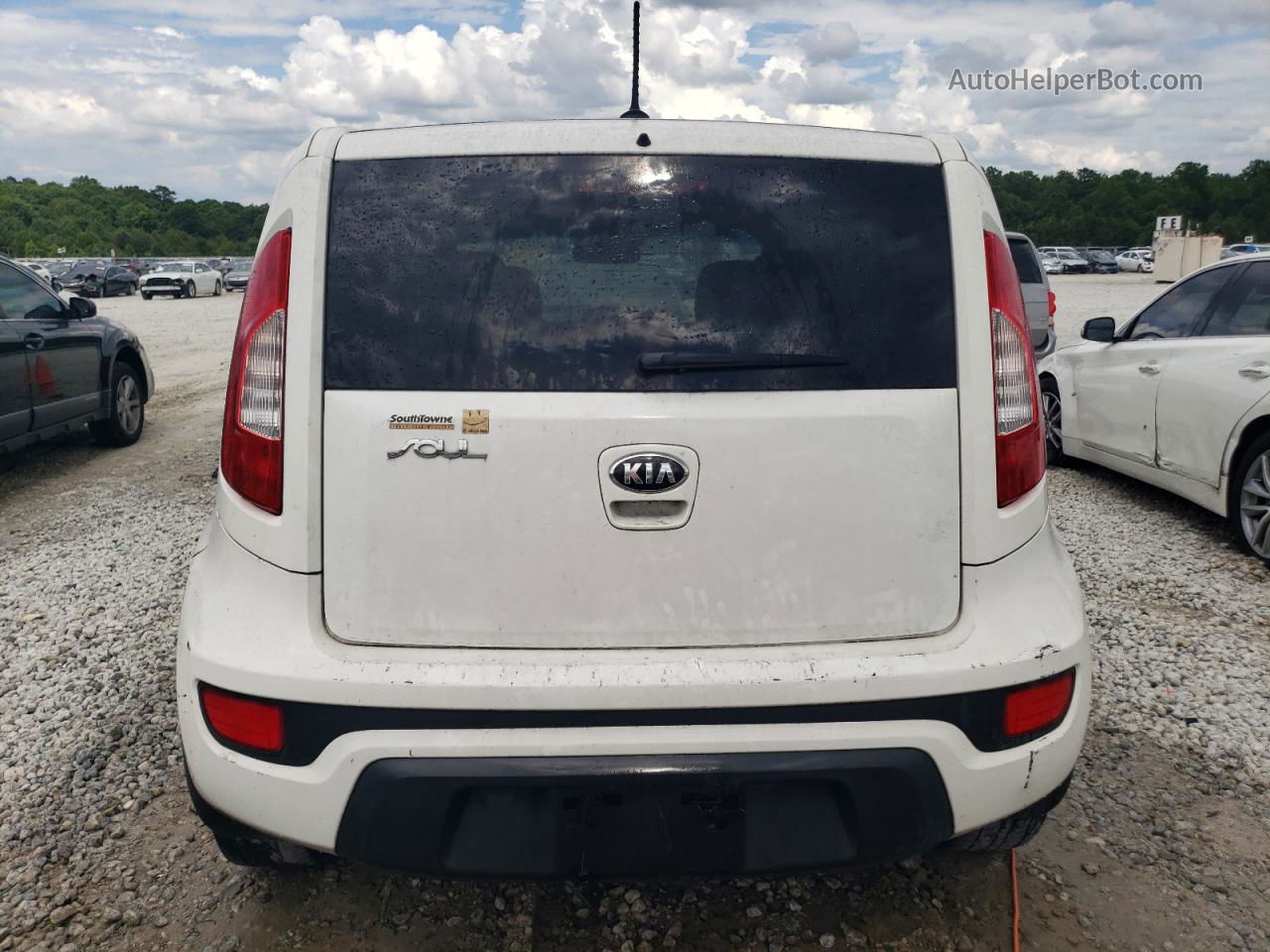 2013 Kia Soul + Белый vin: KNDJT2A69D7515487