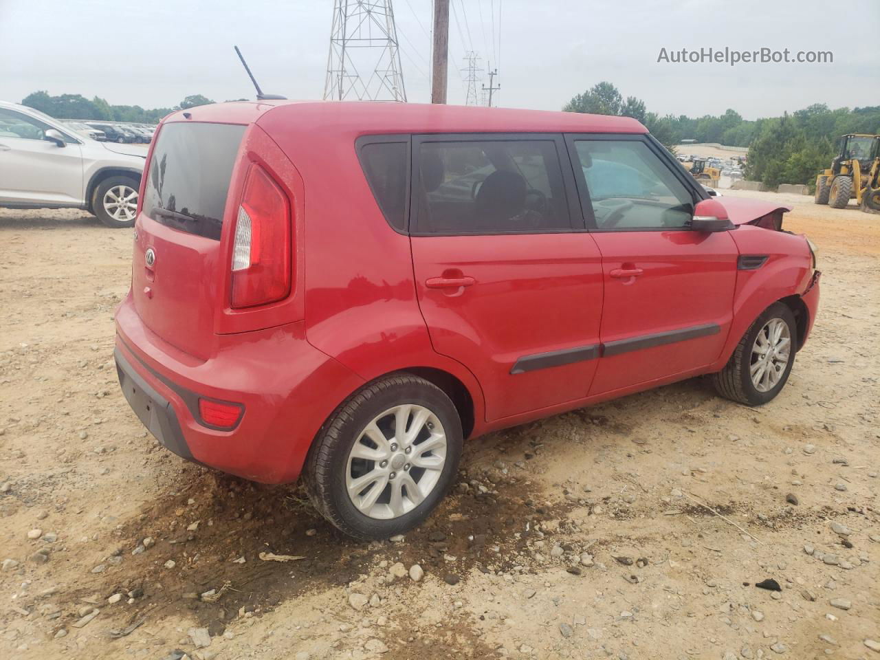 2013 Kia Soul + Red vin: KNDJT2A69D7605318