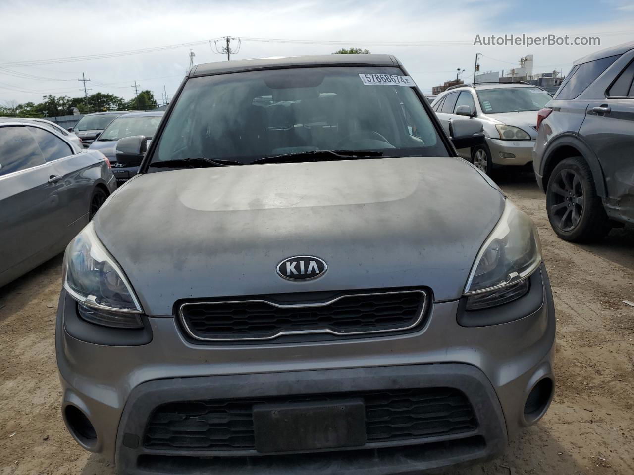 2013 Kia Soul + Gray vin: KNDJT2A69D7607148