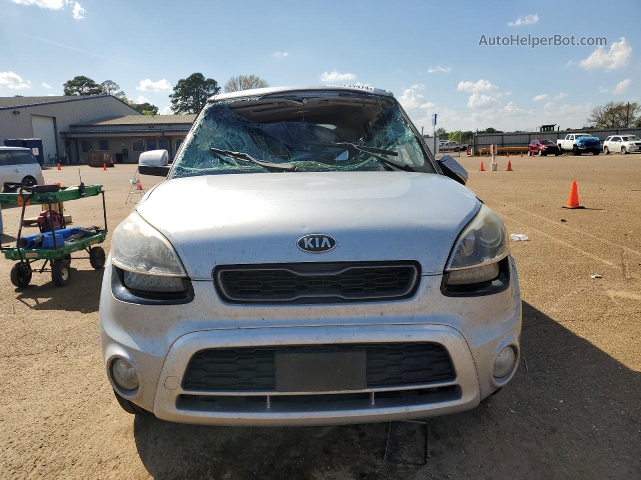 2013 Kia Soul + Silver vin: KNDJT2A69D7773735