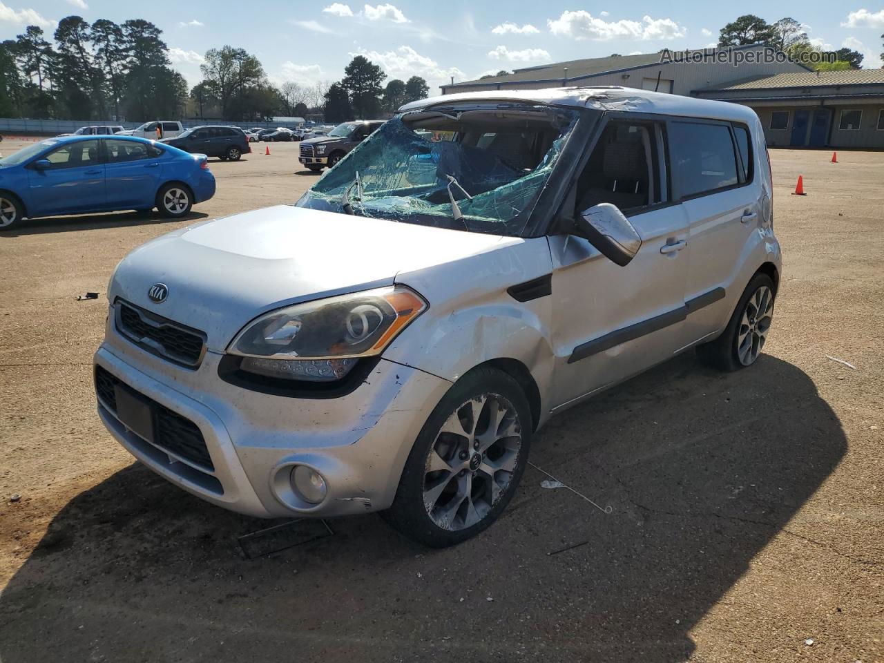 2013 Kia Soul + Silver vin: KNDJT2A69D7773735