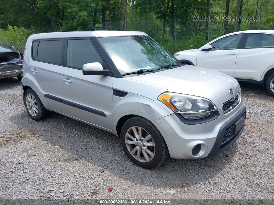 2013 Kia Soul + Silver vin: KNDJT2A69D7776845