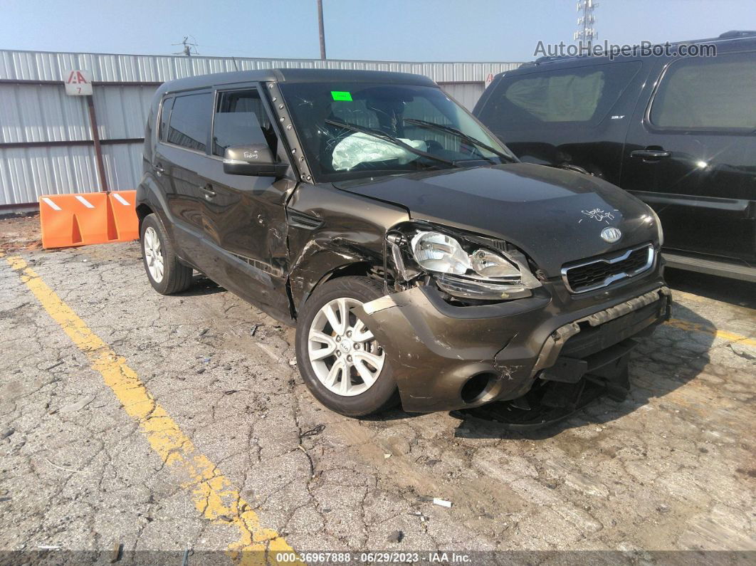 2012 Kia Soul + Коричневый vin: KNDJT2A6XC7389462