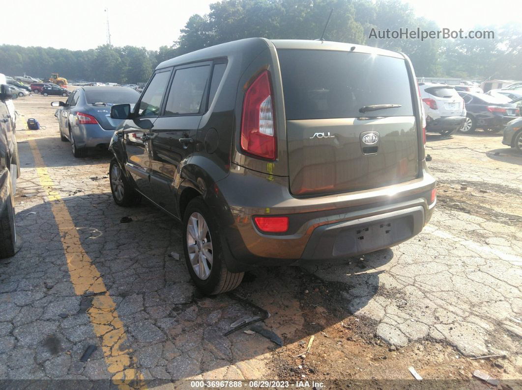 2012 Kia Soul + Brown vin: KNDJT2A6XC7389462