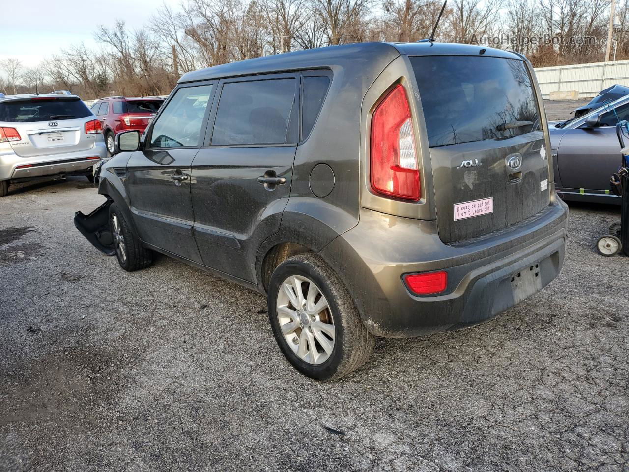 2012 Kia Soul + Brown vin: KNDJT2A6XC7437283