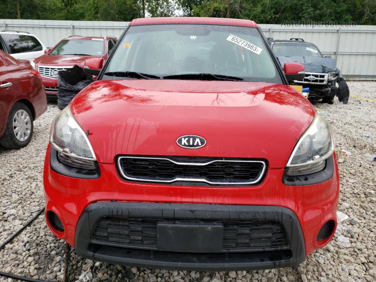 2012 Kia Soul + Red vin: KNDJT2A6XC7442399