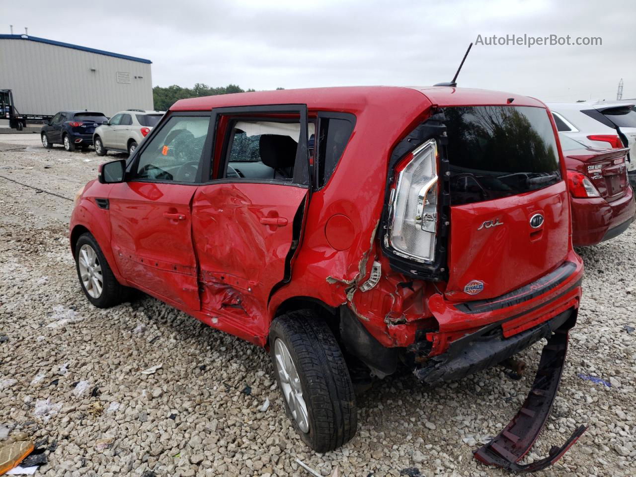 2012 Kia Soul + Red vin: KNDJT2A6XC7442399