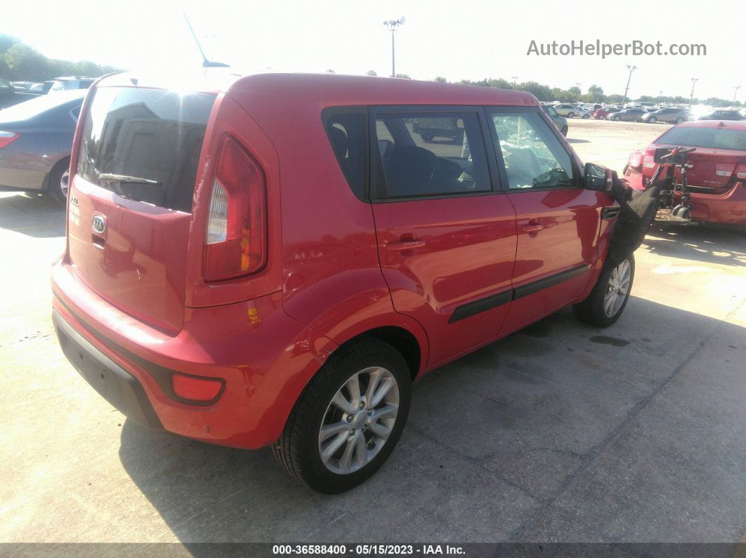 2012 Kia Soul + Red vin: KNDJT2A6XC7463477