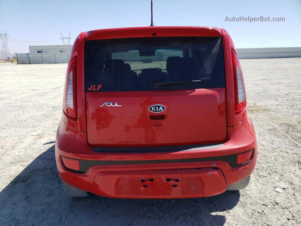 2012 Kia Soul + Red vin: KNDJT2A6XC7472776