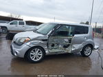 2013 Kia Soul + Silver vin: KNDJT2A6XD7489028