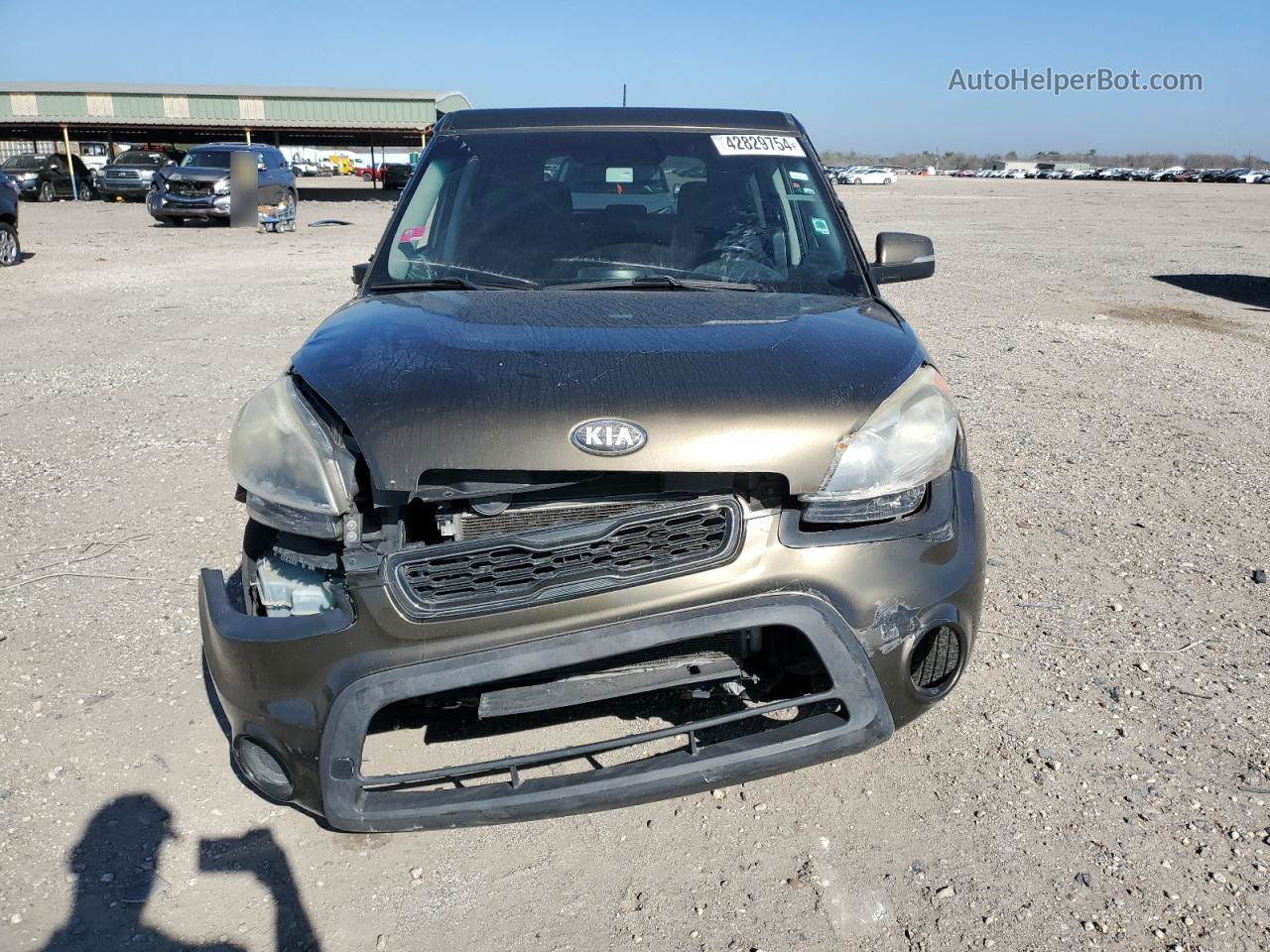 2013 Kia Soul + Коричневый vin: KNDJT2A6XD7493208