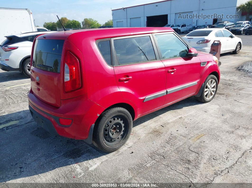 2013 Kia Soul + Red vin: KNDJT2A6XD7504661