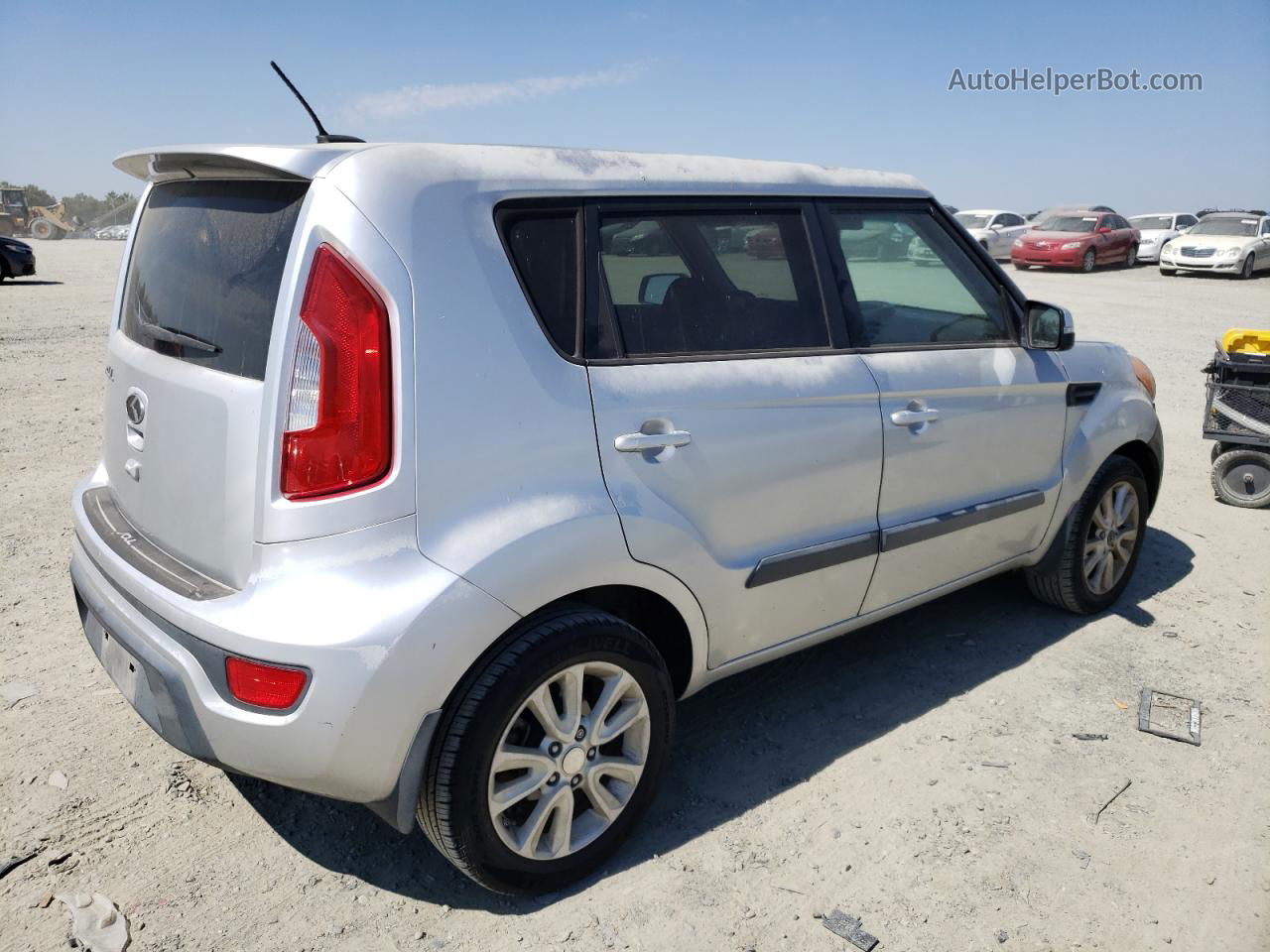 2013 Kia Soul + Серебряный vin: KNDJT2A6XD7529026